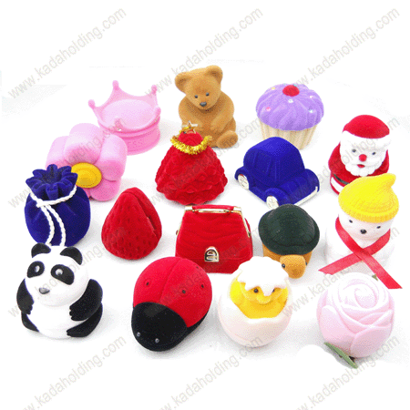 Special Shaped Velvet Boxes