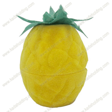 Pineapple Shaped Velvet Box