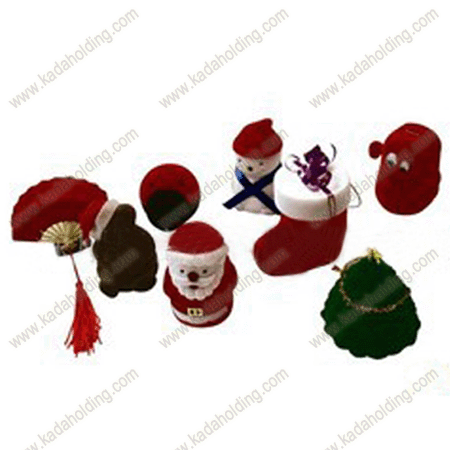 Various Shaped Velvet Jewellery Box for Kids