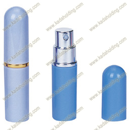 4ml 10ml refillable metal perfume atomizer in lipgloss design