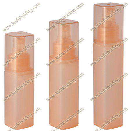 50ml 60ml 75ml refillable square mist spray bottle