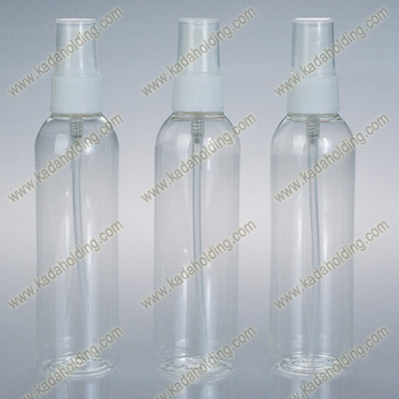 60ml 100ml 120ml cylinder transparent PET mist bottles