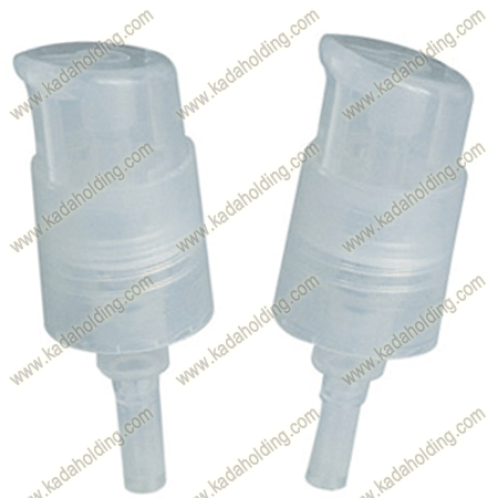 24mm 0.5cc output plastic clear cream pump