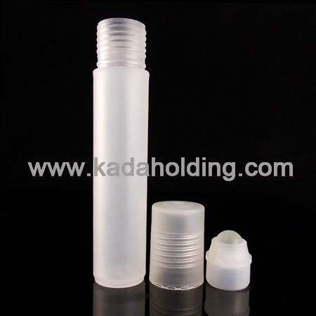 12ml cylinder roll on bottle in PP plastic