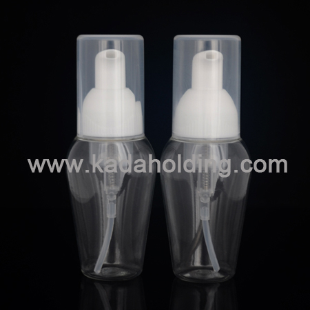 50ml PET foam pump bottle with 28mm foam pump