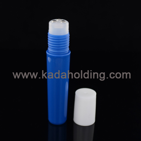10ml glossy roll on perfume bottle in blue
