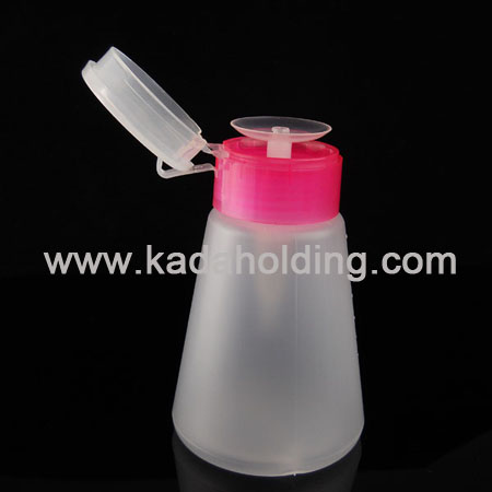 180ml nail pump bottle(nail polish remover)